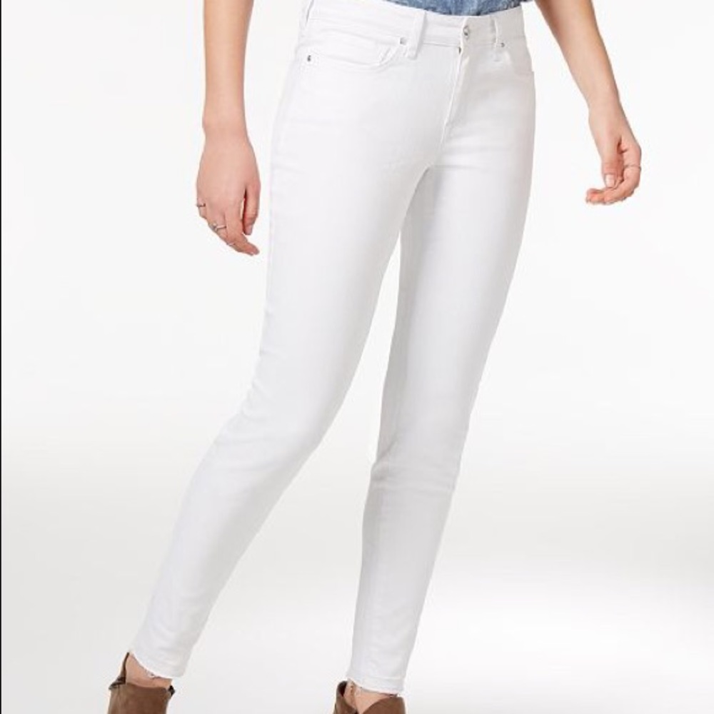 White adorable jeans